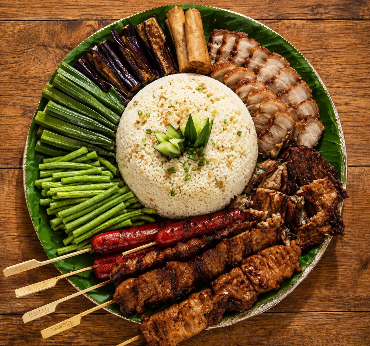 Filipino street-style late-night snack plate at Late Night Go-To in Winnipeg
