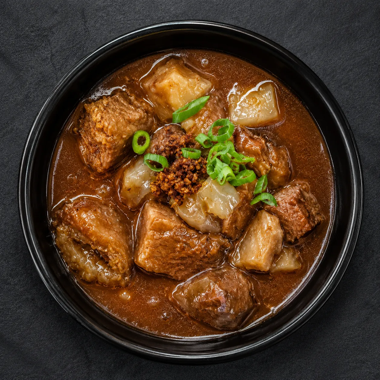 Filipino comfort noodle bowl with rich broth delivered to Centennial, Winnipeg